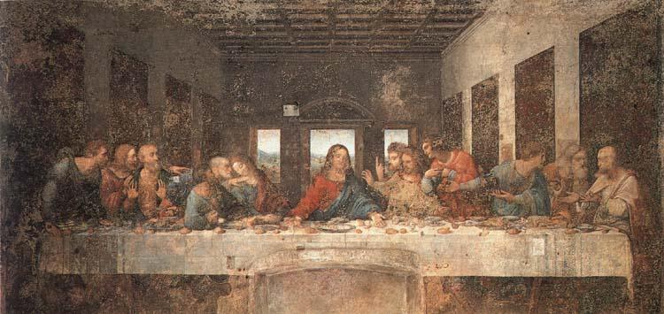 LEONARDO da Vinci Abendmahl oil painting image